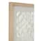 Set of 2 Brown Plastic Coastal Shadow Box, 20" x 20"